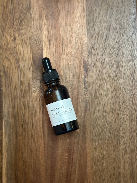 ROSE & CHAMOMILE | botanical oil cleanser