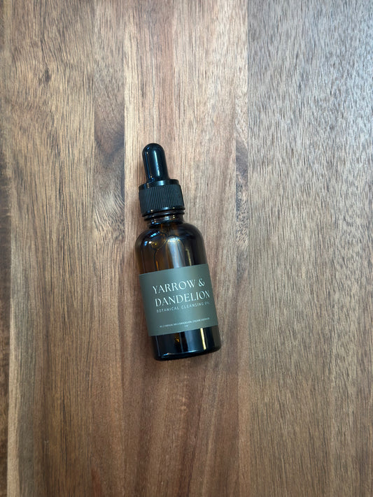 YARROW & DANDELION | botanical oil cleanser