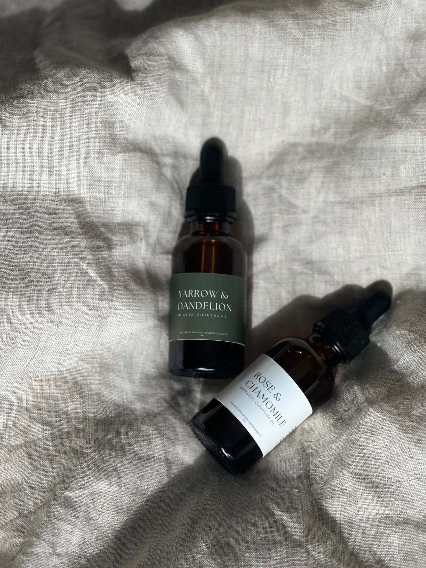 YARROW & DANDELION | botanical oil cleanser