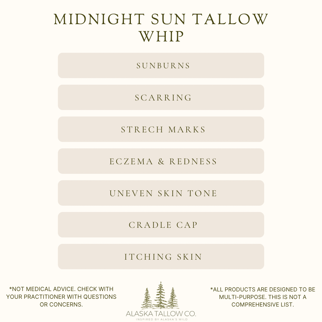 MIDNIGHT SUN | tallow whip