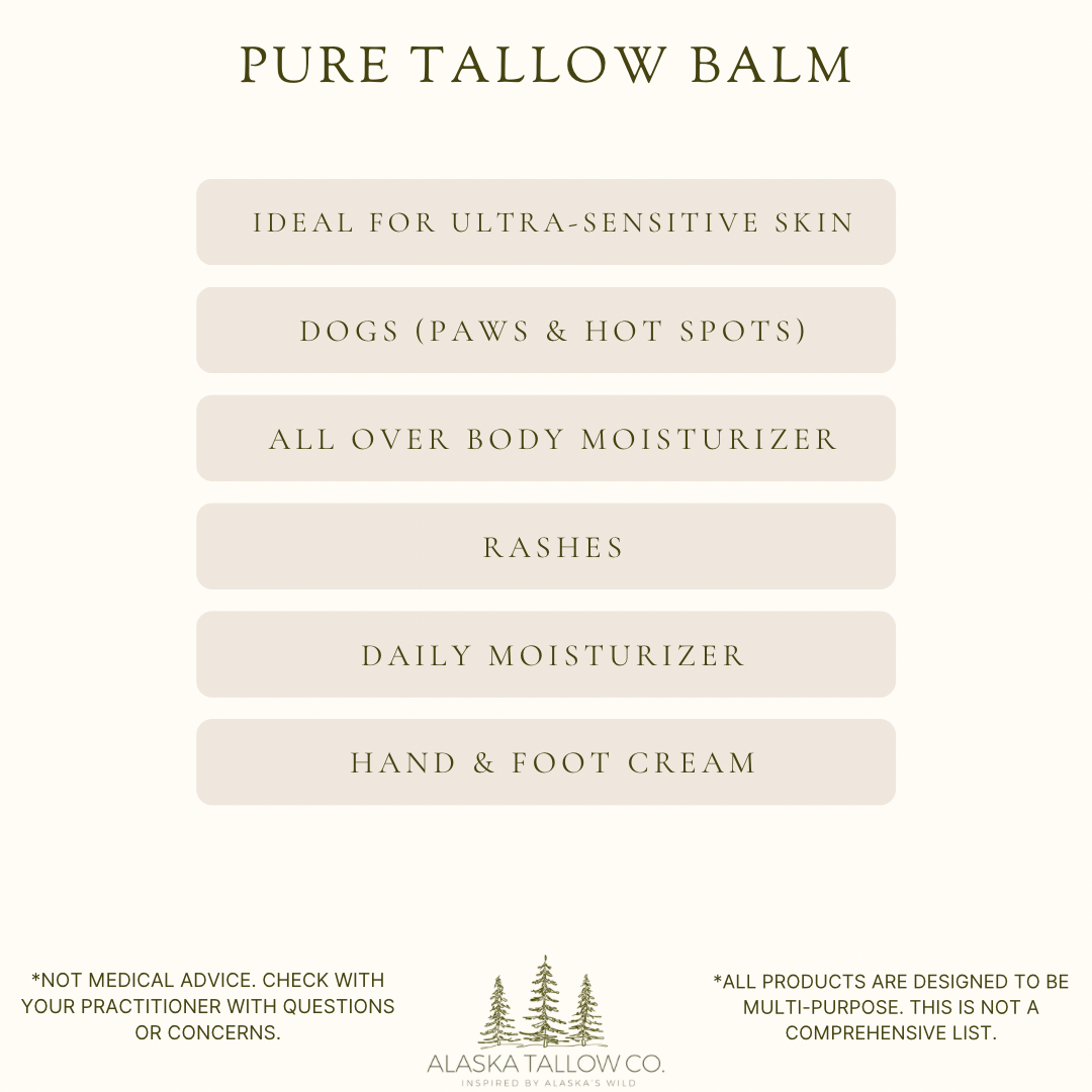 PURE | plain tallow balm