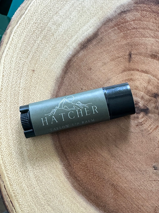 HATCHER | cocoa mint tallow lip balm