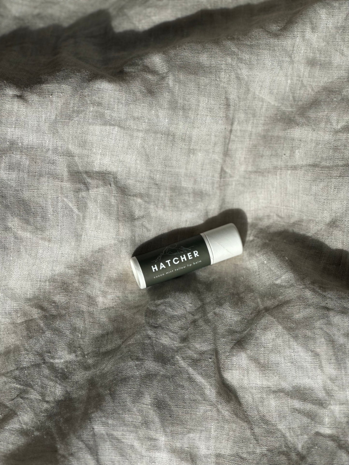 HATCHER | cocoa mint tallow lip balm